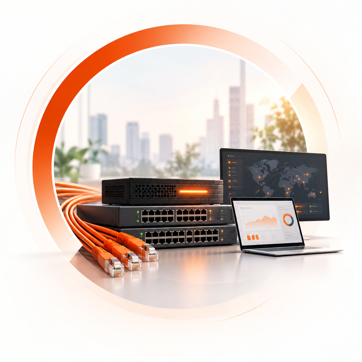 Network Security Illustration